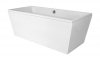 BESCO - Wanna wolnostojąca Vera 180x80 + odpływ klik-klak chrom #WKV-180-WO